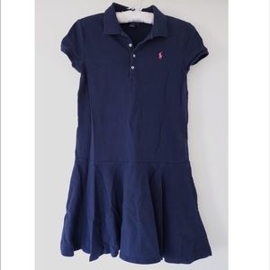 Girls’ Polo Navy Blue Dress
